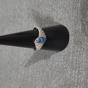 Sterling silver turquoise ring